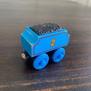 Thomas & Friends Wooden Railway Edward's Tender Blue Coal Car No 2 2003